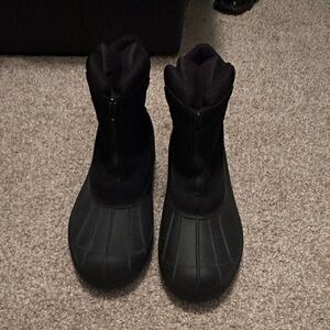 Totes Black Men's snow Boots